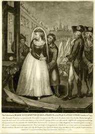 The Unfortunate Marie Antoinette Queen Of France At The Place Of Execution October 16th 1793 Mezzotint 1793 British Museum Louis Xvi Geschichtsfakte