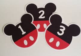 Mickey Mouse Table Number Signs For A Birthday By Enrichment4kids 5 00 Disney Themed Classroom Mickey Mouse Classroom Disney Classroom