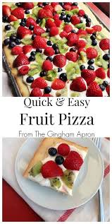 Fruit Pizza Easy Recipe This Is Full Of Not Desired Sugars But Man It Sounds Recette De Biscuits Au Sucre Recettes Aux Fruits Recette Entremet
