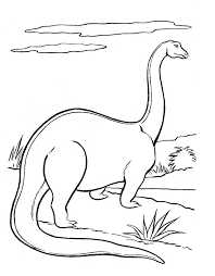 Gambar Mewarnai Dinosaurus Untuk Anak Tk Dan Sd Terbaru 2020 Marimewarnai Com