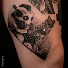 pin on black grey realistic tattoo