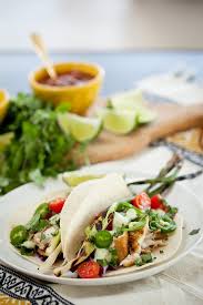 Serve with lime wedges and additional hot. Tuesday Tastings Fish Tacos With Avocado Crema Camille Styles