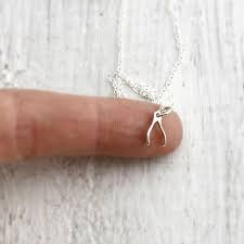 Tiny Wishbone Necklace Silver Wishbone Necklace Wishbone Gifts Etsy Wishbone Necklace Silver Wishbone Necklace Wishbone Pendant