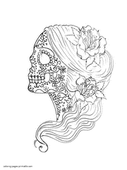 This recipe is easy and can be kept in the jars for months. 33 Skull Coloring Pages For Adults Free