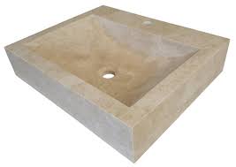stone sinks, travertine sinks, bathroom