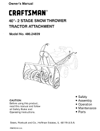 The cmxgzbf7124315 40in rear mount dethatcher does a gentle job of bringing matted layers of thatch and large clippings to your lawn's surface. Craftsman 486 24839 Owner S Manual Pdf Download Manualslib