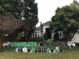 Maybe you would like to learn more about one of these? Add Some Pizazz To Your Grad Party Decorations With Big And Bold Graduation Yard Signs By Yard Announcements Yard Announcements