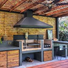 40 Best Summer Outdoor Kitchen Design Ideas With Comfortable Relaxing Space In 2020 Outdoor Kitchen Design Patio Design Outdoor Kitchen Patio