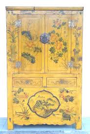 Rare Antiique Chinese Yellow Painted Asian Cabinet 4965 00 Elysian Interiors Chinoiserie Asian Home Decor Antiques