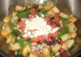 Tuscan White Bean Salad Recipe White Bean Salad Bean Salad Healthy Cooking