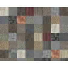 Kaleidoscope Collection Multicolor Assorted Loop Commercial 24 In X 24 In Carpet Tile 12 Tiles Case 4uf12box Carpet Tiles Commercial Carpet Tiles Carpet