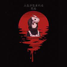 Itachi Itachiuchiha Bloodmoon Narutoshippuden Redaesthetic Narutoedit Narutowallpaper Aestheticanime Red Aesthetic Grunge Red Aesthetic Anime Wallpaper