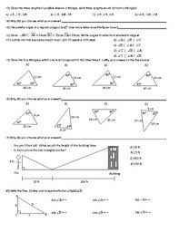 9.05 right triangles and trigonometry unit exam.docx. Unit 8 Right Triangles And Trigonometry Homework 5 Trigonometry Review Answer Key Unit 8 Test Study Guide Right Angles Trigonometry