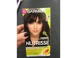 Garnier nutrisse nourishing permanent hair color creme. Garnier Nutrisse Nourishing Color Creme Dark Chocolate 40 Dark Brown Ingredients And Reviews