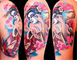 Geisha's talent is the most attractive place. 50 Beautiful Geisha Tattoos You Will Love Cuded