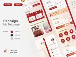 Telkomsel is the largest wireless carrier in the country with 163 million customer base as of 2018. My Telkomsel Designs Themes Templates And Downloadable Graphic Elements On Dribbble