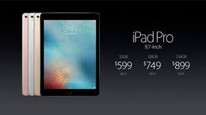 We track prices + we apply apple ipad pro discount codes for even lower prices. Apple Announces 9 7 Inch Ipad Pro Prices Start At S 898 For The 32gb Wi Fi Model Hardwarezone Com Sg