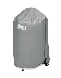 Weber 18 5 In W X 32 In H Gray Charcoal Kettle Grill Cover Lowes Com In 2021 Weber Grill Cover Grill Cover Weber Bbq Accessories