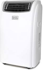Black Decker Portable Air Conditioner Black Decker Bpact12wt Portable Air Conditioner 12 000 Btu White In 2020 Portable Air Conditioner Portable Air Conditioners Tiny Air Conditioner