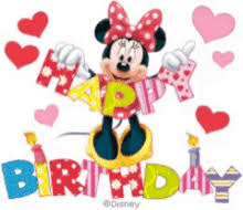 Happy birthday on this beautiful day, we wish you the best, without any delay. Happy Birthday Minnie Mouse Gifs Tenor