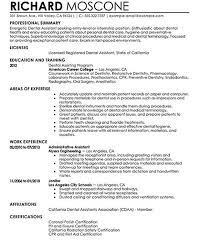 Reviewing our dental assistant resume sample will give you examples of what to include and how to format the education section.list your education in reverse chronological order with the most recent entry appearing at the top of the list. 5 Best Dental Assistant Resume Dental Assistant Dental Assistant Cover Letter Receptionist Jobs