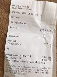 The shipment has arrived in the transit country. Deutsche Post Brief International Italia