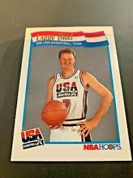 To make sure that the card is authentic, check if there is a visible skybox embossed emblem in the i have a nbahoops 1990 larry bird #39 autographed with were it was signed at and the card of the man he signed it. Larry Bird 1992 Usa Basketball Nba Hoops 576 Ebay