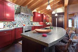 red kitchen design ideas, pictures and