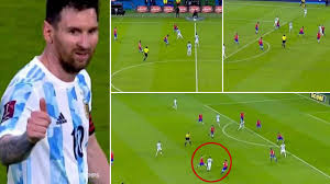 The sense of urgency has only increased and this is a particularly emotional triumph for player and country in the wake of maradona's passing in november. Highlights Show Lionel Messi Effortlessly Dropped A Masterclass For Argentina Against Chile