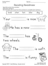 These first grade addition worksheets are phenomenal boosters when your student says, i can't do it. and you know that all he needs is practice. Snapshot Image Of Reading Readiness Worksheet 2 1st Grade Reading Worksheets Kindergarten Reading Worksheets Reading Worksheets