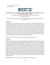 Air terjun pelangi, sungai lembing, pahang. Pdf Hydrological Pattern Of Pahang River Basin And Their Relation To Flood Historical Event