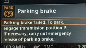 I am getting a parking brake malfunction error reading on my 2008 bmw x5 4.8 the parking brake is apparently engaged when i park the car, so i'm confused. Bmw Parking Brake Failed Fixed Easily Try First Youtube