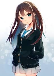 Anime Picture Search Engine 1girl Brown Hair Cardigan Green Eyes Hands In Pockets Highres Idolmaster Ido Anime School Girl Anime Idolmaster Cinderella Girls His poses to his phrases, literally everything he did has gone infamous in the jojo fan base! 1girl brown hair cardigan green eyes