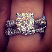 What Do You Think Of This Matching Tacori Engagement Ring And Wedding Band S Brilliant Engagement Rings Round Brilliant Engagement Ring Tacori Engagement Rings