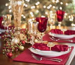 Read reviews and buy contemporary, elegant holiday table setting collection at target. Christmas Table Setting Bluewater Nc