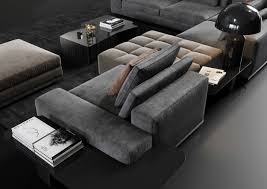 Minotti Lawrence Living Room Sofa Set 3d Model Living Room Sofa Set Modern Sofa Living Room Corner Sofa Design