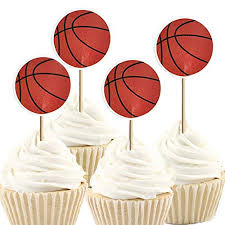 I'm just stopping by today to share with you my awesome baby shower i had over the weekend! Imagitek 48 Pack Basketball Cupcake Toppers Decorations For Basketball Theme Party Birthday Party Baby Shower In Kuwait Whizz Cupcake Toppers