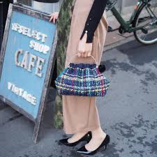デニムやカジュアルなファッションから華やかなスタイルまで合わせてくれます バッグ がま口バッグ クラッチバッグ パーティーバッグ バッグ 鞄 カバン 一点物 谷六 玉造 空堀 セプトワール bags shopping