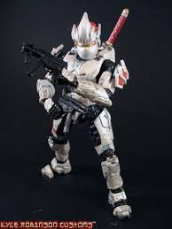 Hayabusa powered assault armor deviation actions. Halo 3 Hayabusa Armored Spartan Halo Custom Action Figure