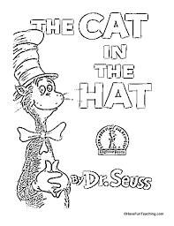 Download and print these the cat in the hat coloring pages for free. Cat In The Hat Coloring Page Have Fun Teaching