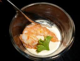Verrines De Gambas Truffe Parmesan Apero Dinatoire Recettes De Cuisine Recette Gastronomique Verrine De Gambas