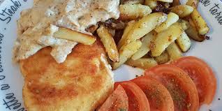 Cordon Bleu Maison Et Sauce A La Creme Et Aux Champignons Recette Sauce A La Creme Cordon Bleu Culinaire