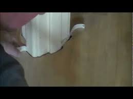 How To Fit Laminate Flooring Filling Expansion Space Around Door Frames Laminate Flooring Installing Laminate Flooring Door Frame