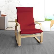Ikea red chair cushion sale