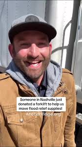 Global Vision Donates Forklift to Aid NC Flood Victims