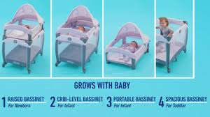 Graco pack 'n play playard bassinet for twins replacement arched curved no poles. Graco My View 4 In 1 Bassinet Graco Baby