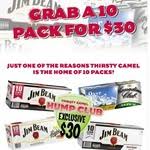 It's made from only the most natural, authentic ingredients, not the least of which is jim beam bourbon. Thirsty Camel Bottle Shop Deals Coupons And Vouchers Ozbargain