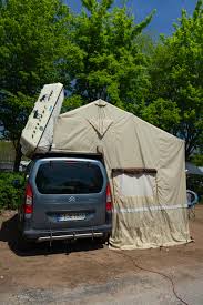 Citroen Berlingo Mit Autocamp Dachzelt Dachzelt Zelten Berlingo