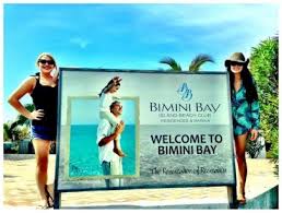 Nina Dobrev Sharing A Picture From Her Twitter Page At The Bimini Bay Resort Bimini Bahamas Bimini Islands Bimini Island Beach