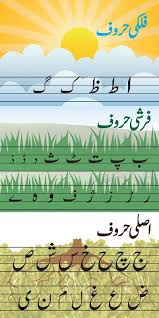Huroof Chart Urdu Worksheets For Playgroup Alphabet